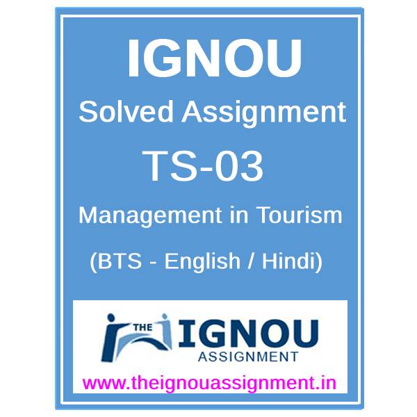 ignou ts 3 assignment